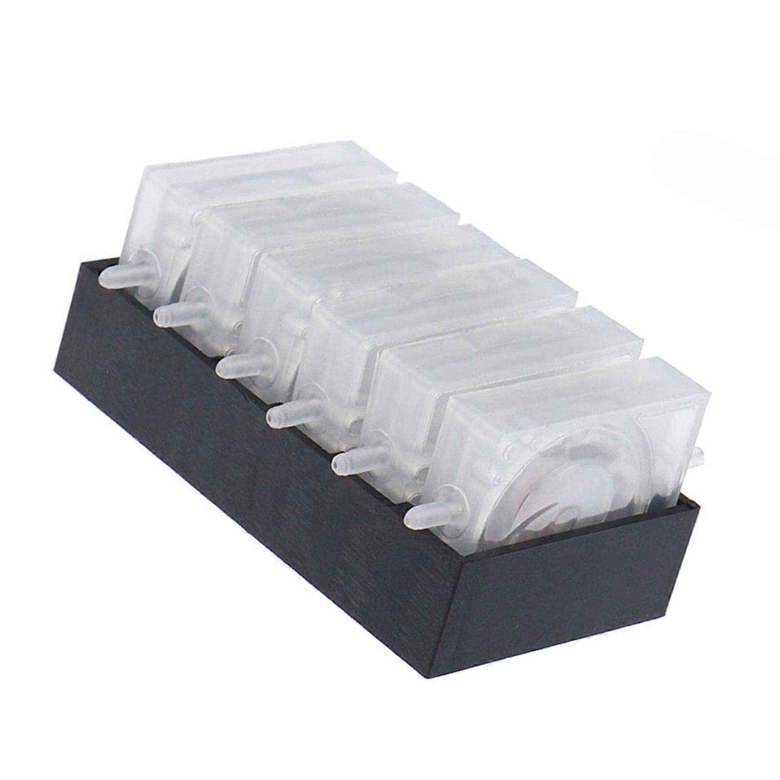 Printer Damper Single Pass One Way Adapter Ink Damper Ink Control Adapter Printer Cartridge Backflow Prevent Pressure  6 valves