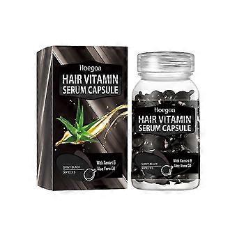 Hoegoa Hair Essential Oil Care Black Capsules Repair Dry And Frizzy Hair, Strengthen It, And Make It Smooth