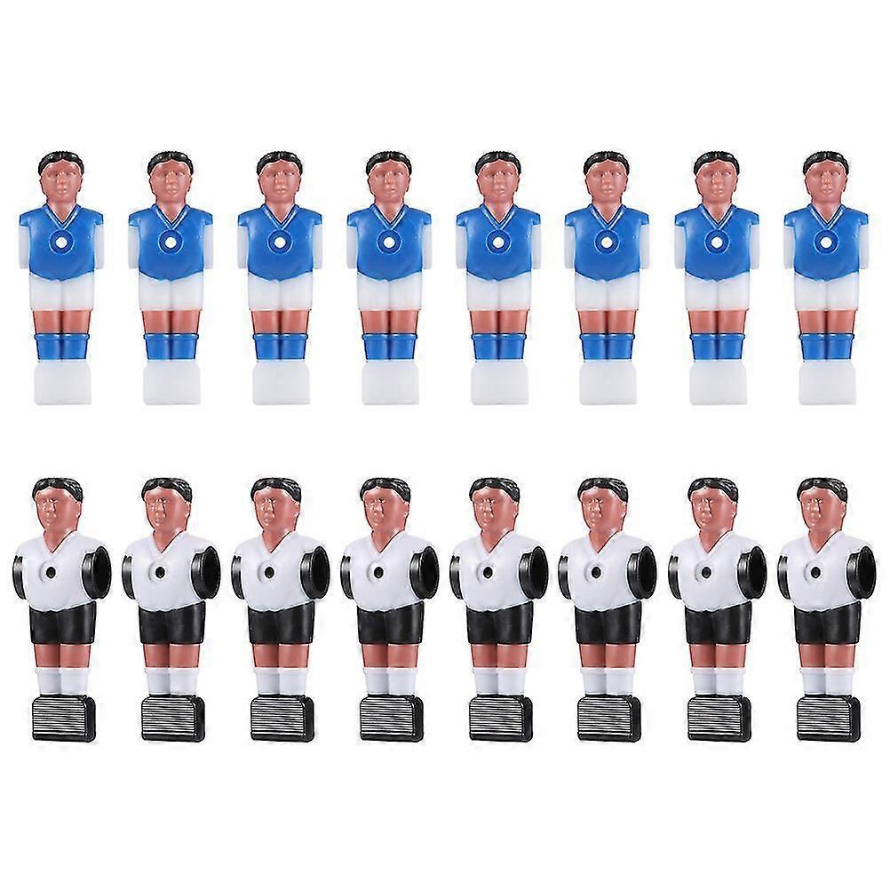 16pcs ανθεκτικοί στη φθορά ποδοσφαιριστές Lovely Foosball Guys αντικαταστάσιμοι ποδοσφαιριστές