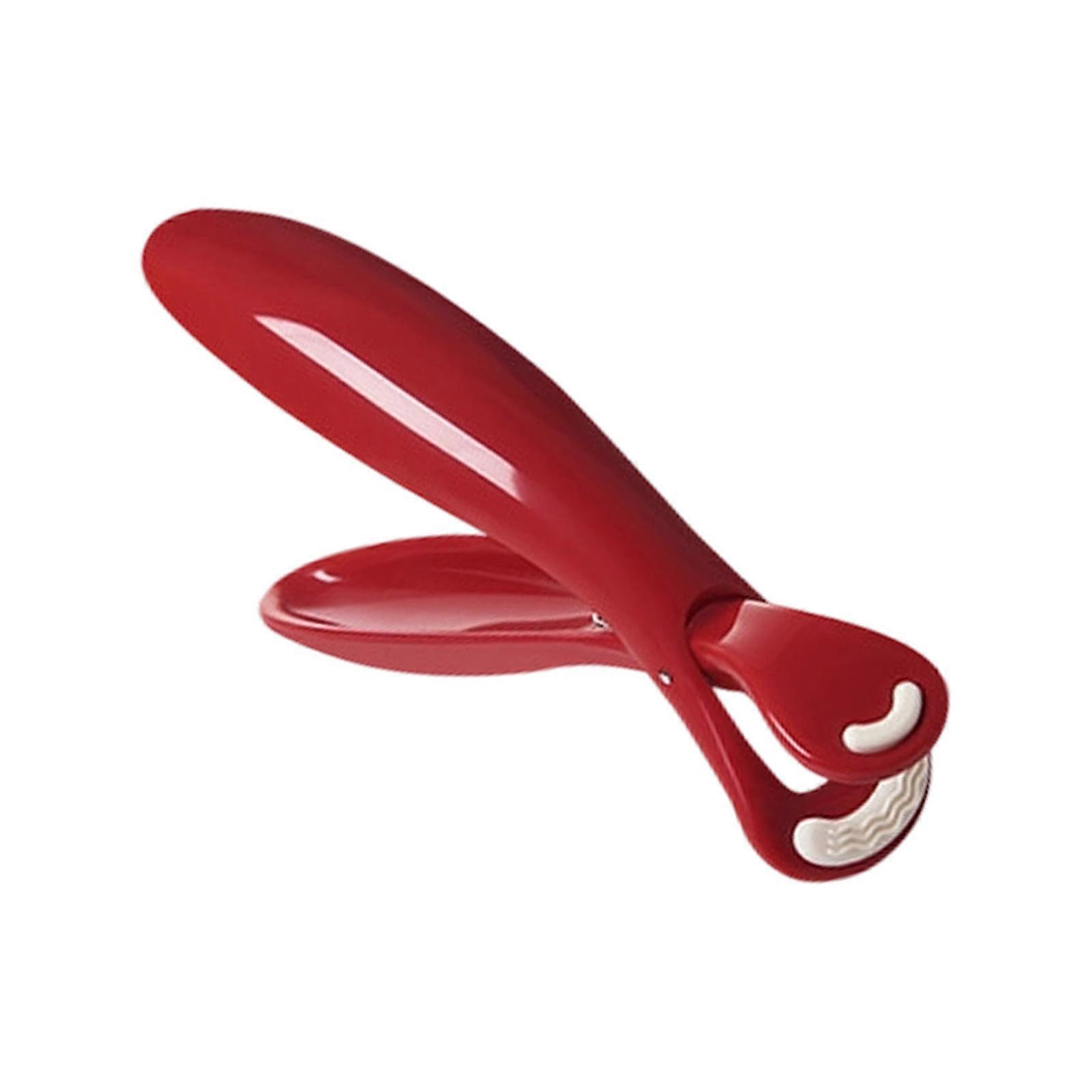 Heat Safe Dish Holders Tool Plastic Texture Suitable for Nature Trip Strong Secure Handle Efficient Storage Solution  Red