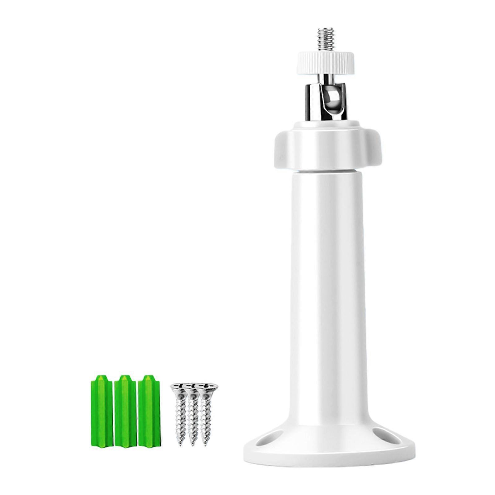 Adjustable Universal CCTV Camera Holder Support Bracket Anti Corrosion ABS 360 Rotating Base for Home Office Monitoring Multicolor