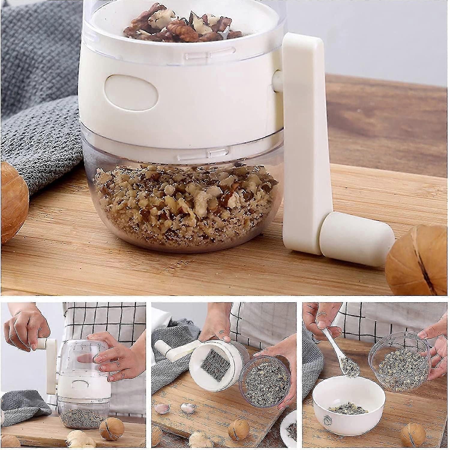 Multifunctional Chopper Nut Chopper Suitable For All Types Of Nuts Gray