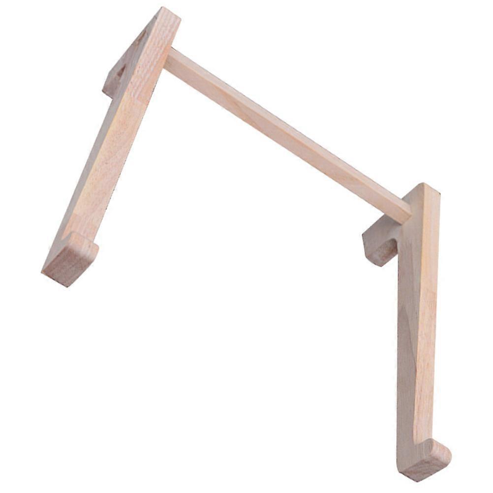 Wood Laptop Stand for Office with Notebook Holder Countertop Riser