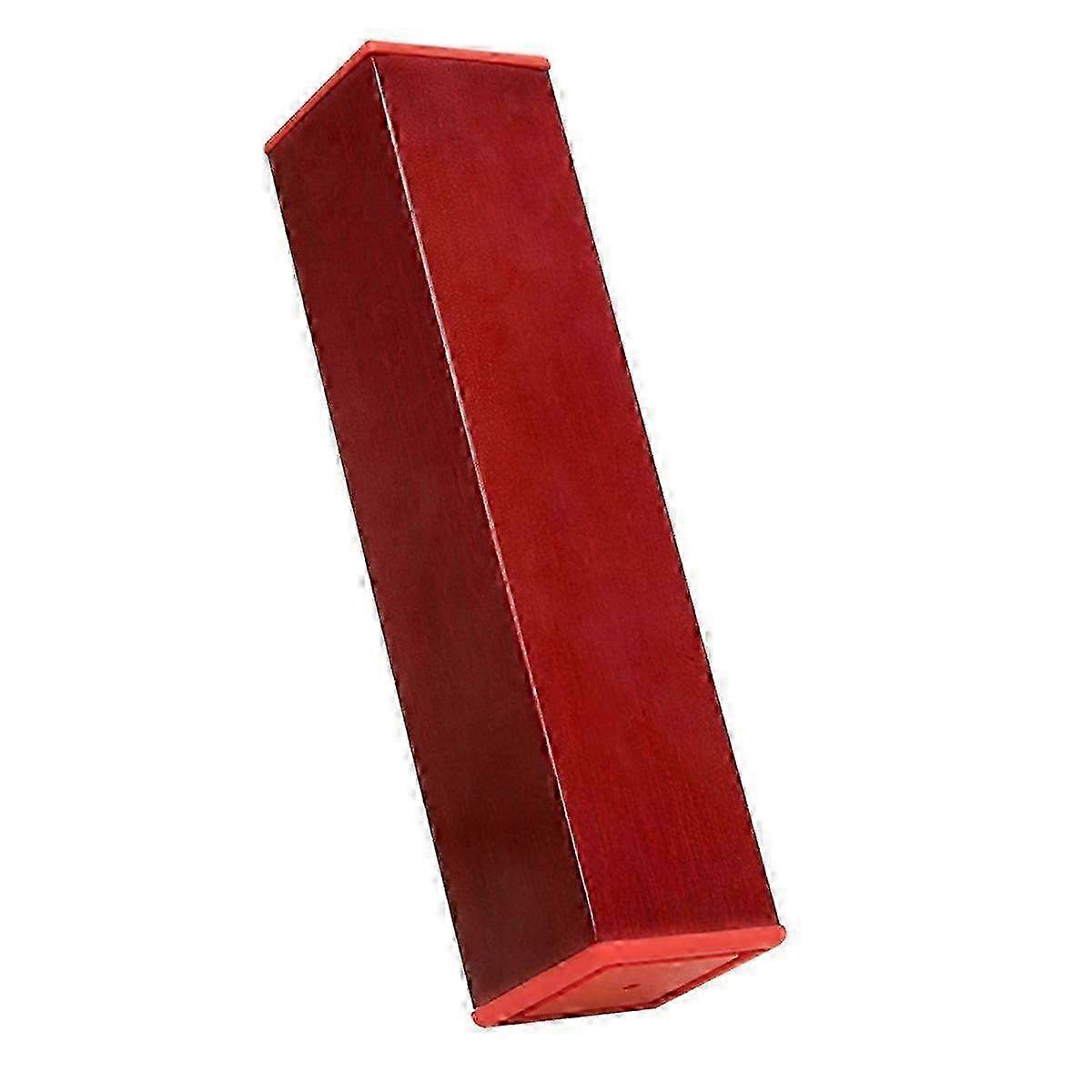 Rectangular Red Metal Sand Tube - Durable Sandblasting Tool for Efficient Surface Preparation and Finishing