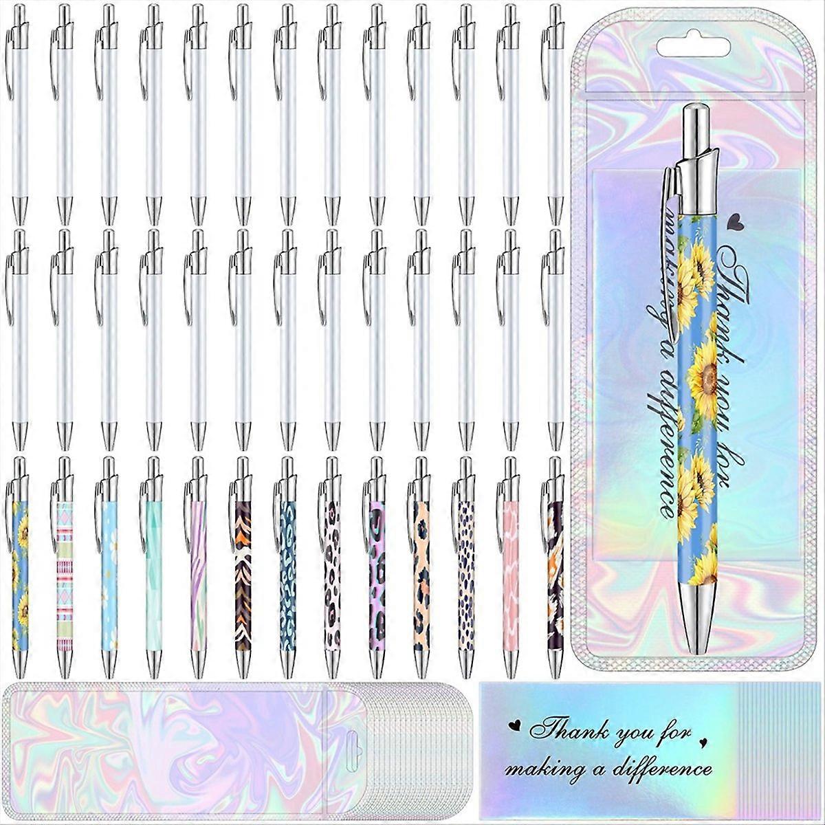 Sublimation Pen Kit Sublimation Pen Blank with Resealable Pouch Bag