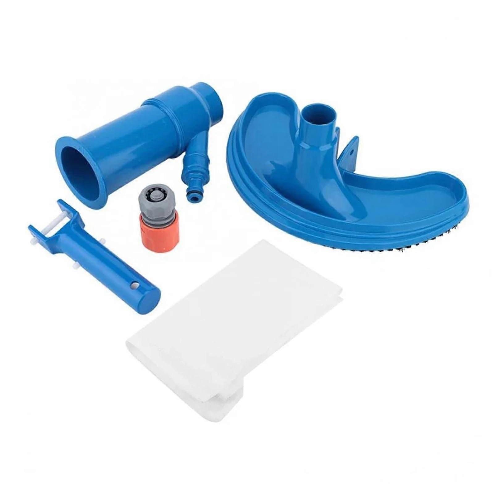Swimming Pool Vacuum Cleaner Kit with Strong Suction Power and Easy Filter Replacement 1 Set