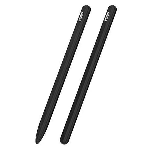 Compatible with Apple Pen 2 / Pro Shell Liquid Silicone Anti-Slip Black