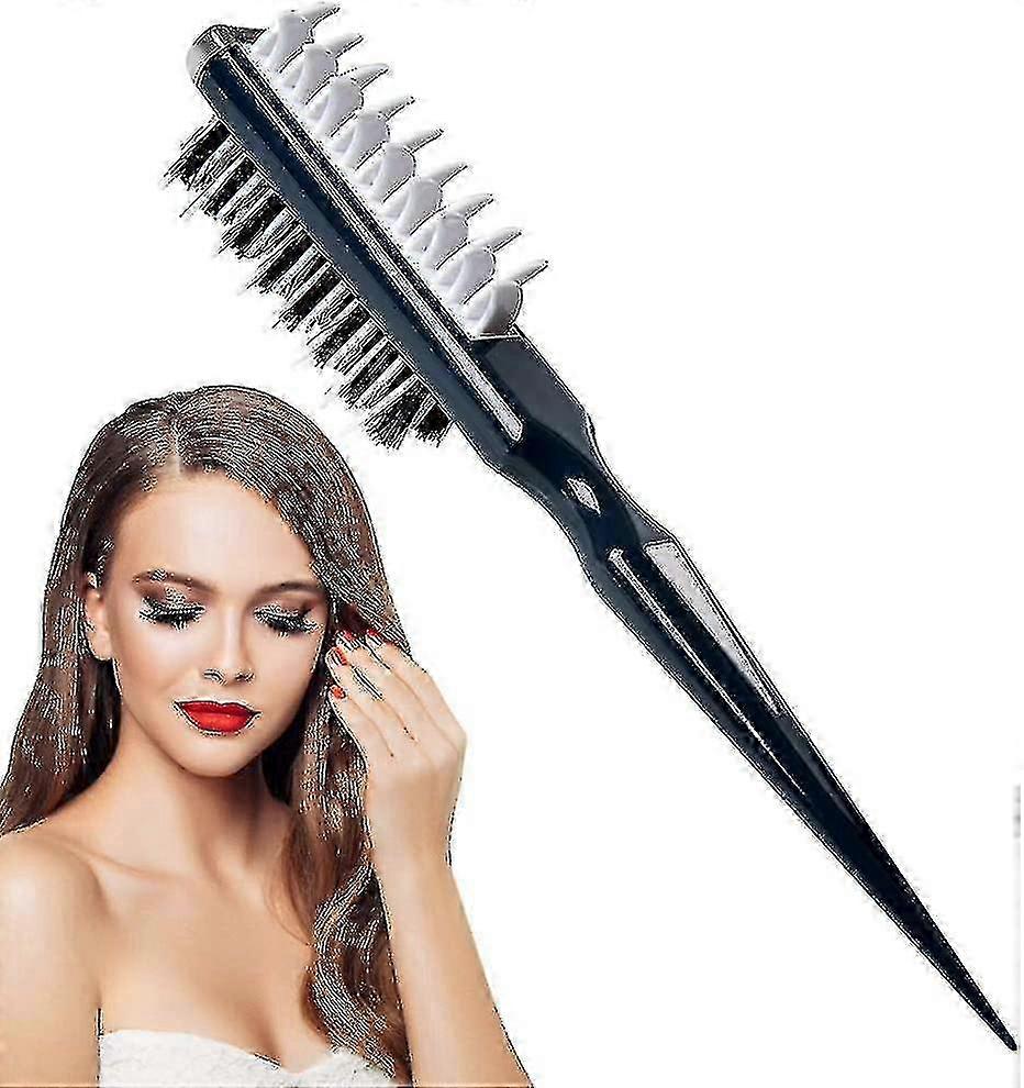 Multi-functional styling comb for quick and easy curling; portable and unisex.