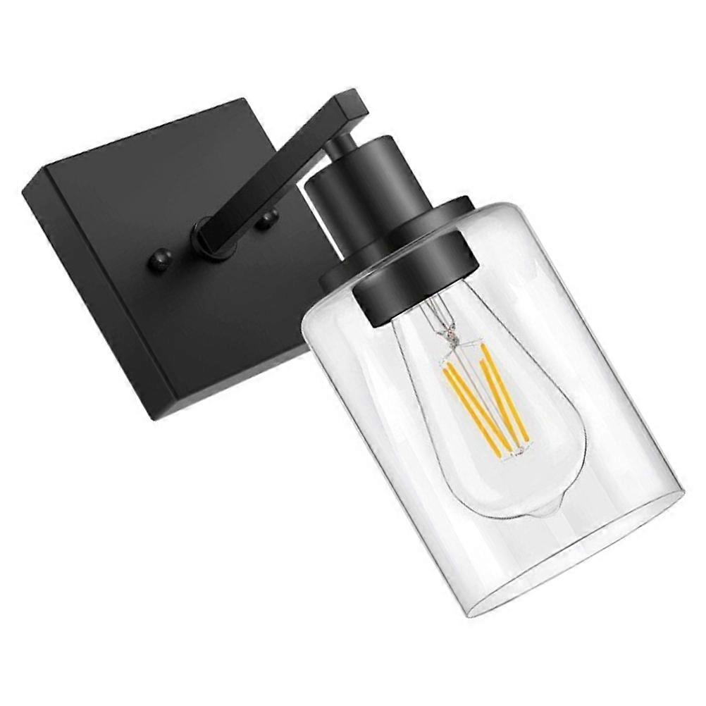 Black Wall Lamp Retro Style Wall Light for Bedroom 2Pcs Durable Use