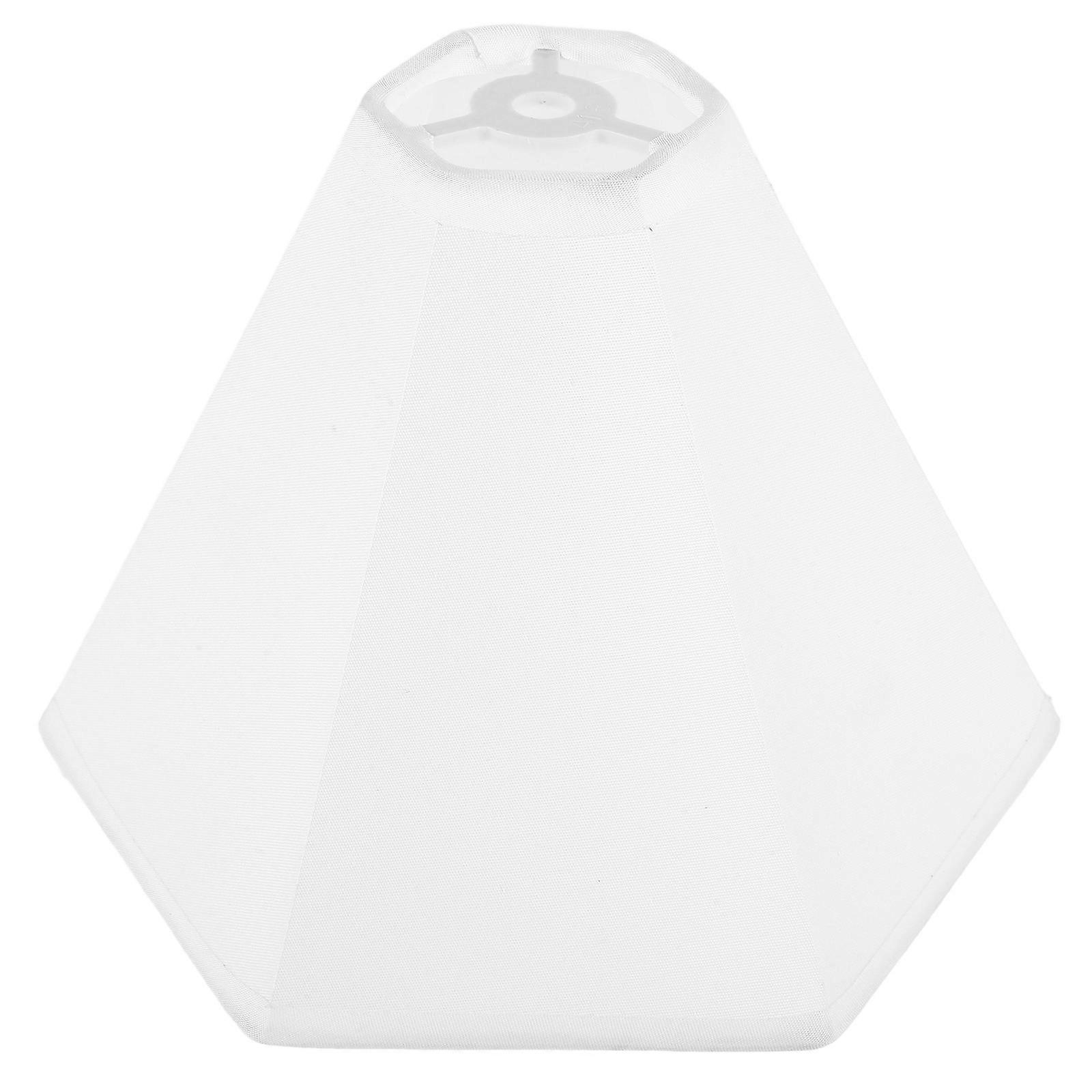 Lampshade Easy Assembly Lampshade for Table Lamps White Fabric Cover