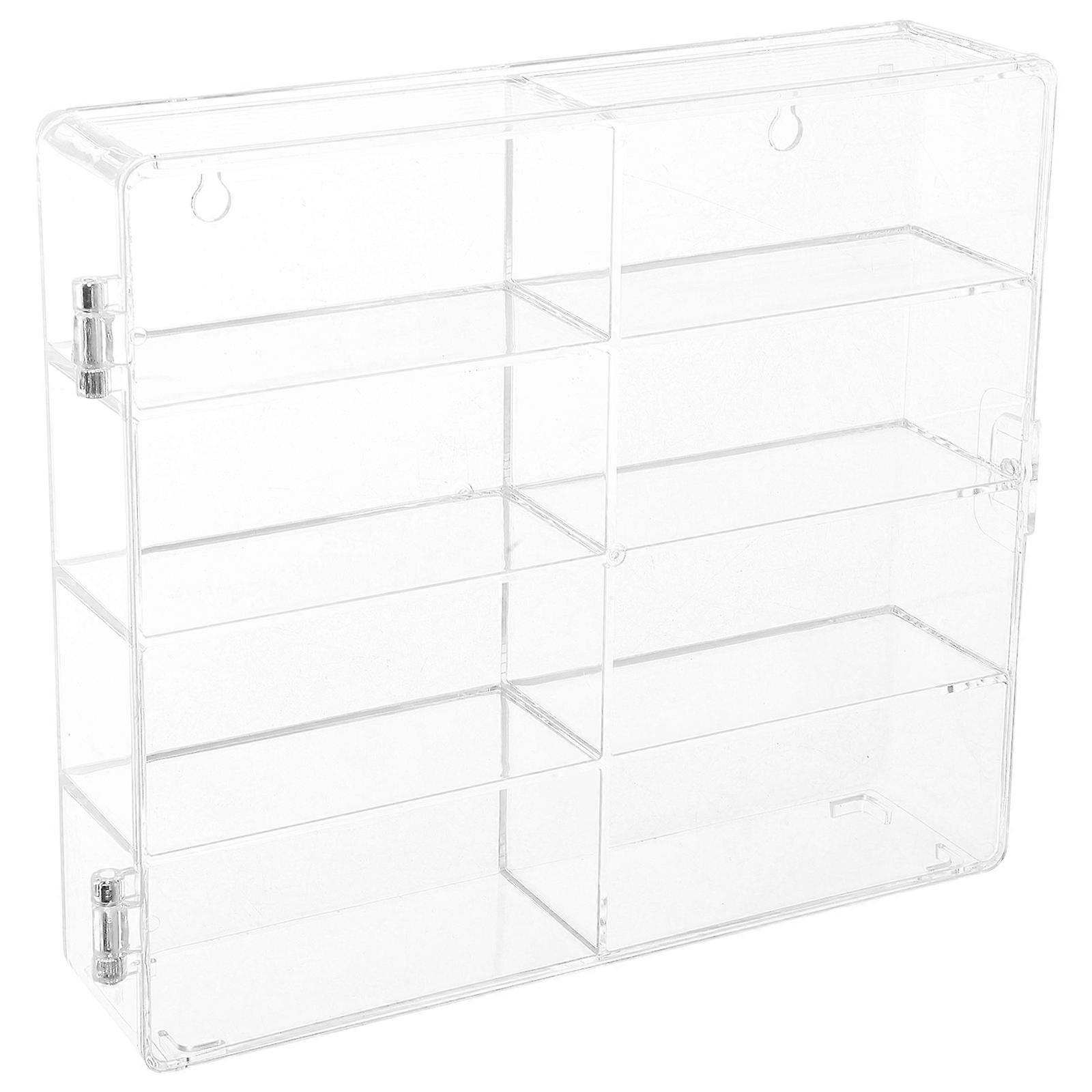Car Model Display Case for Toy Storage Organizer Transparent