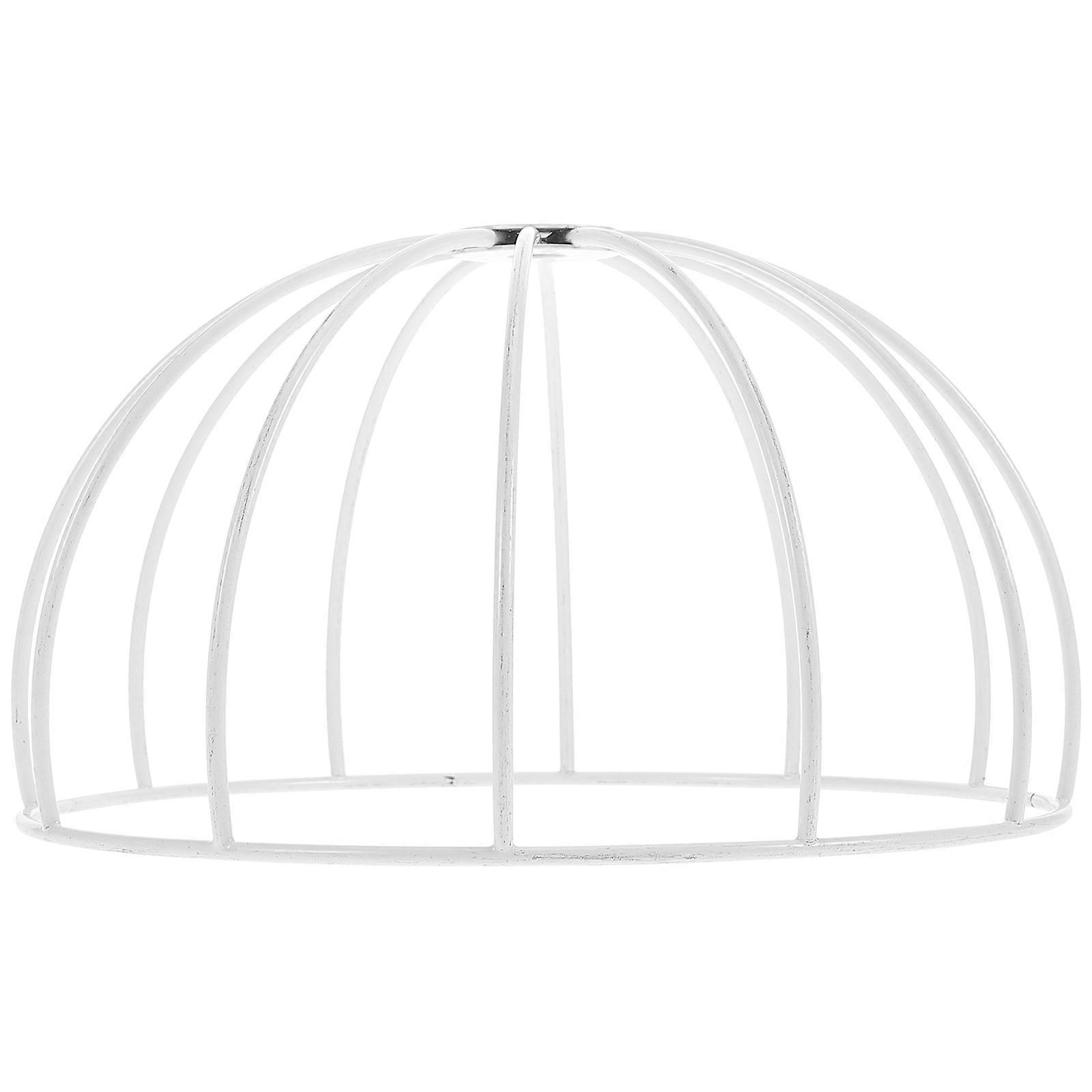 Desk Lamp Frame Lampshade Frame for DIY Lamp Iron Material