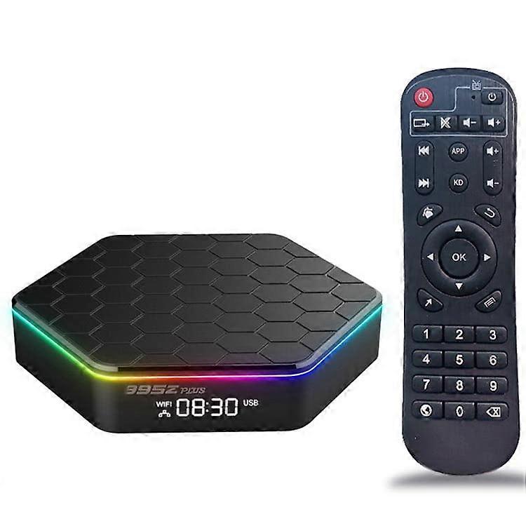 Smart TV Box 12.0 4K 4GB RAM 64GB ROM H618 CPU Supports 2.4G 5.0Ghz Wifi Bluetooth 4.1 Ethernet