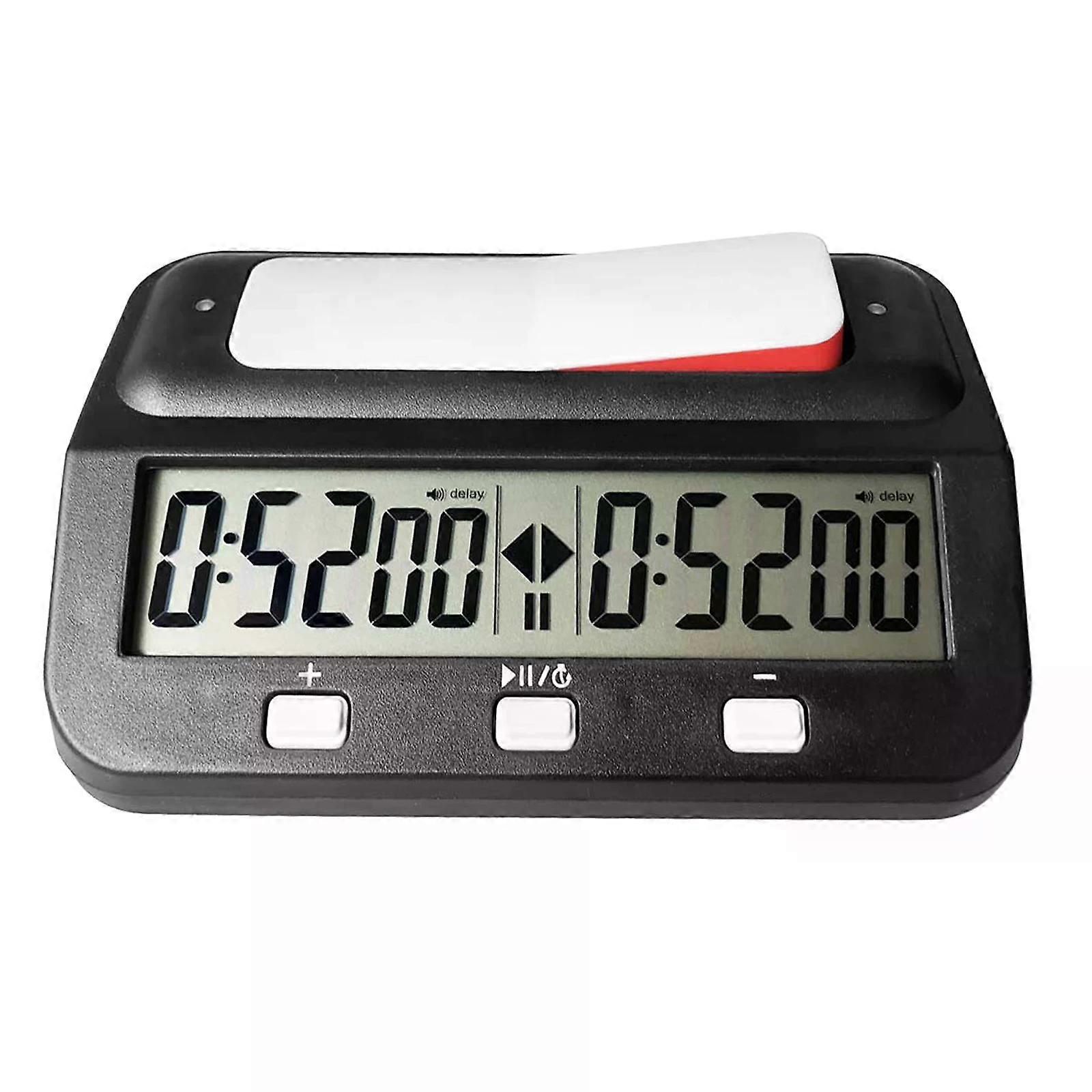 Multi-functional Electronic Count Up Down Chess Clock Digital Chess Timer for Board Games Tools