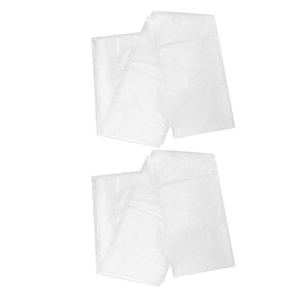 Durable Mattress Packaging Bag for Protection 2Pcs Transparent Moving Covers