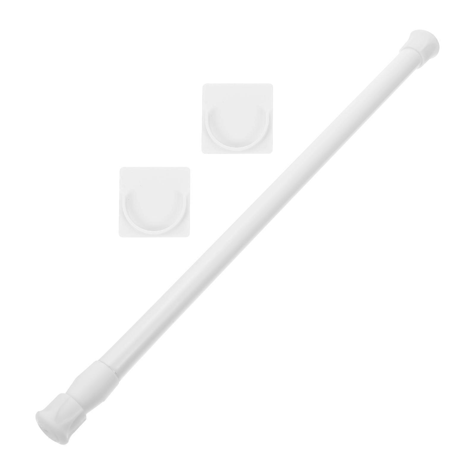 Punch-Free Tension Pole Clothes Drying Rod for Wardrobe 1Set