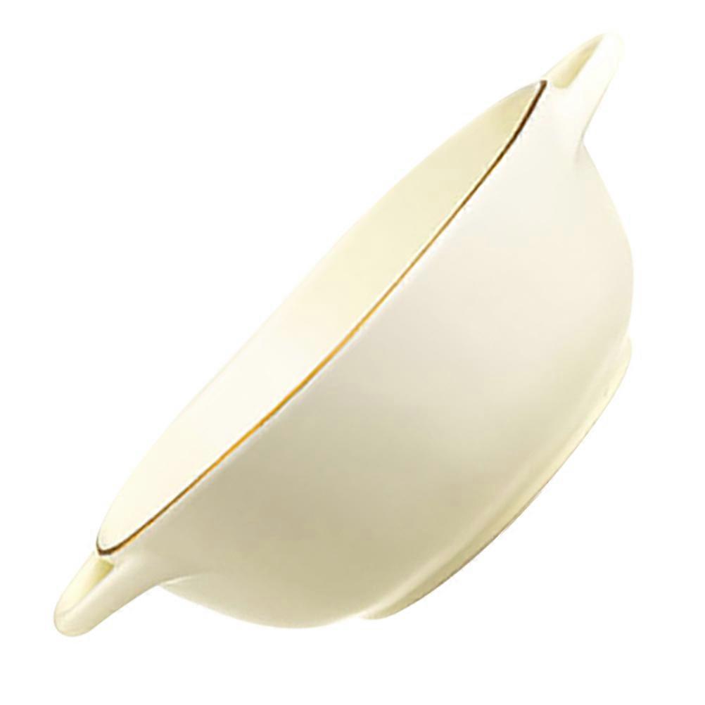 Double Handle Baking Bowl Ceramic Dish for Home Use