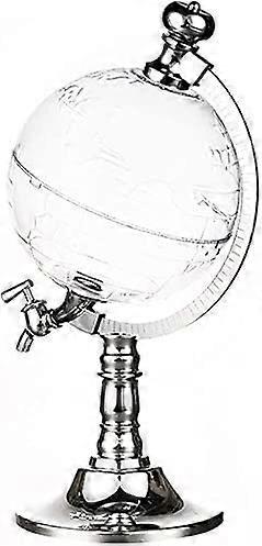 1.5L Transparent Beer Tower Dispenser with Spherical Design for Parties, Keeps Drinks Fresh