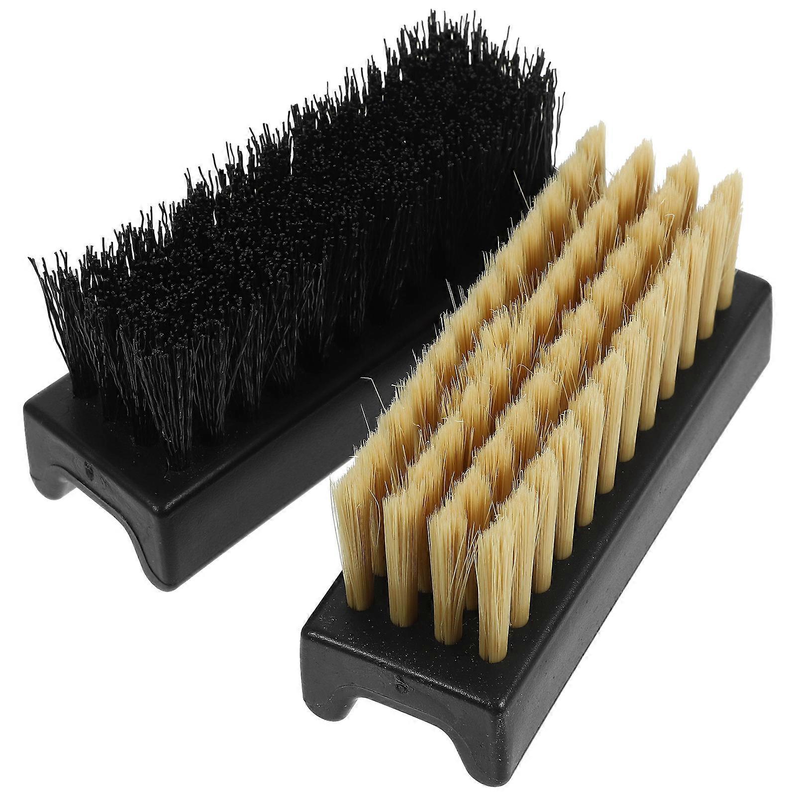 Soft and Hard Shoe Cleaning Brush Set for Thorough Cleaning 2Pcs