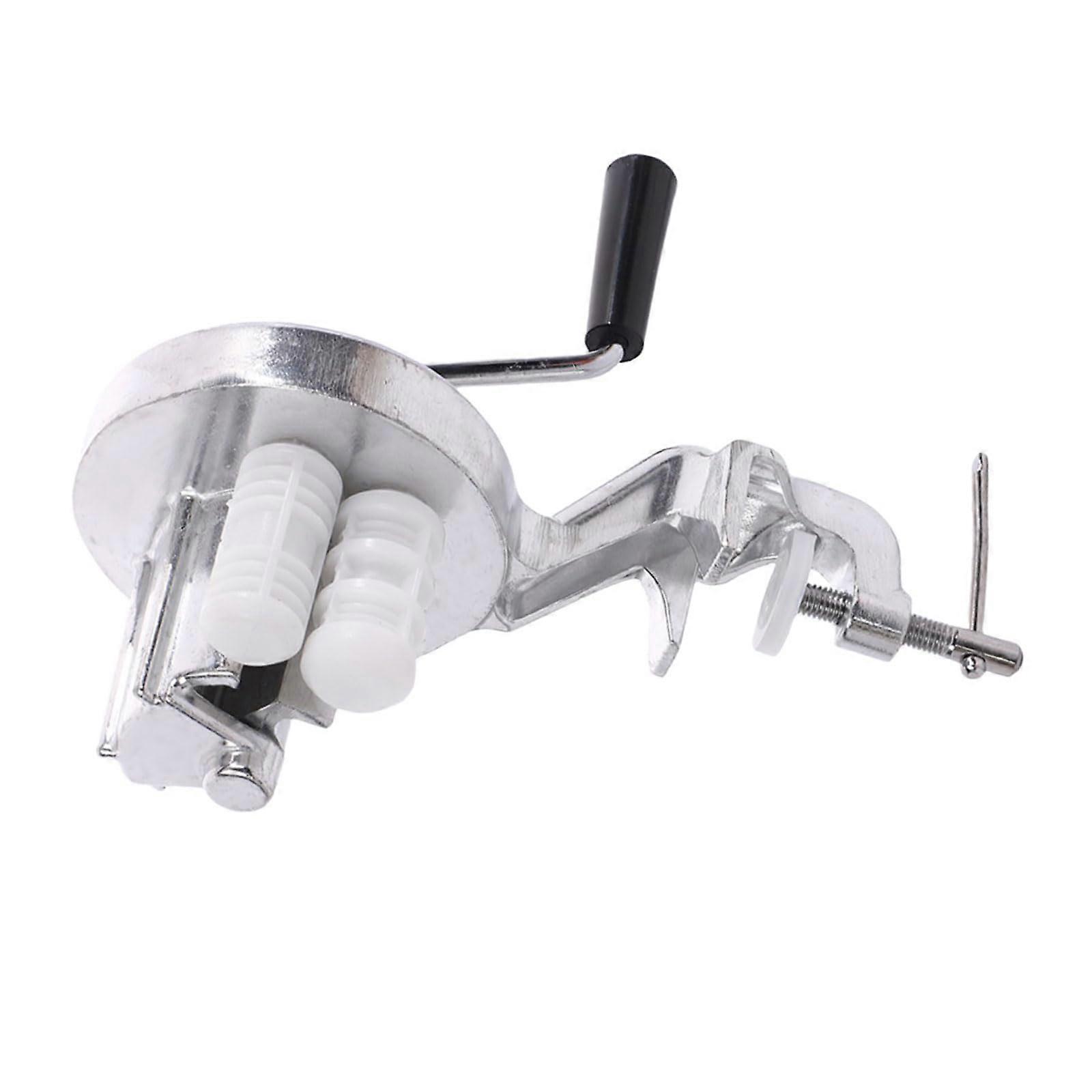 Manual Pasta Maker with Multiple Shape Molds Hand Crank Noodle Press for Homemade and Camping