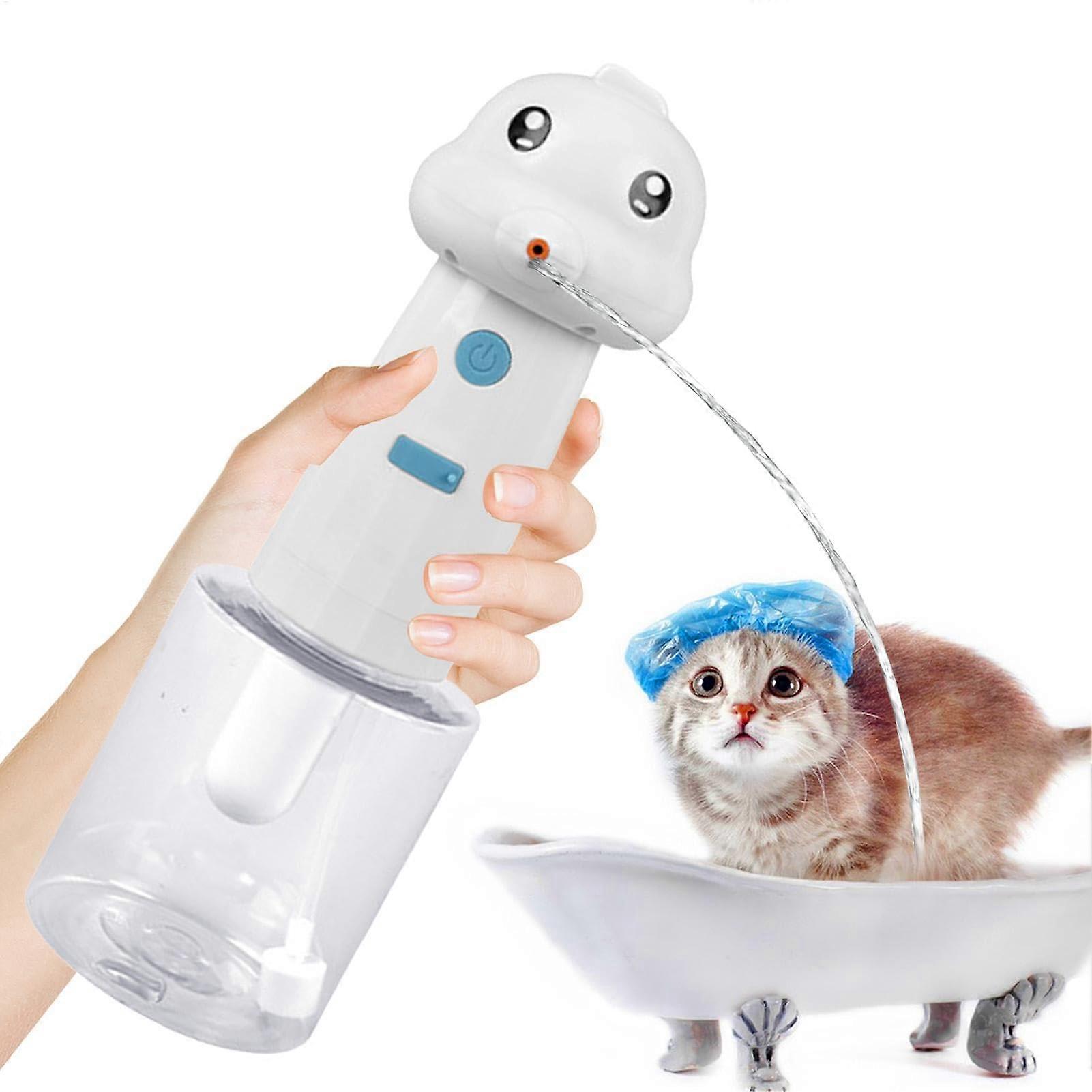 Automatic Foaming Soap Dispenser IPX5 Waterproof Rechargeable Smart Foam for Pets Bathroom Kitchen White