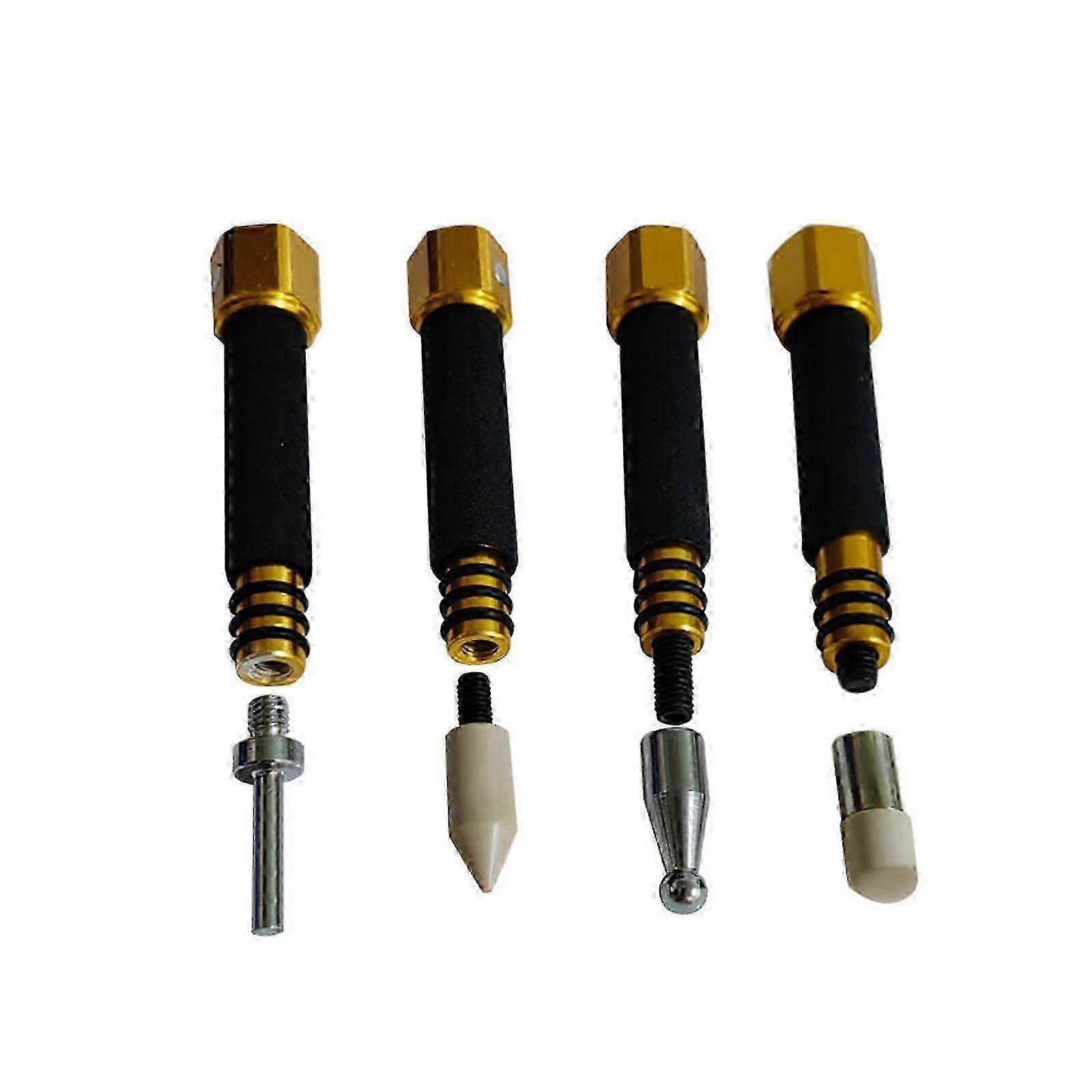 Professional PDR Paintless Dent Repair 4pc Tapper Knockdown Set with Tips