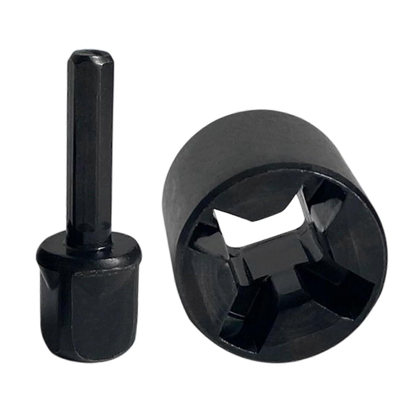 HeavyDuty RV Jack Drill Adapter for Universal Scissor and Trailer Bottle Jacks Leveling