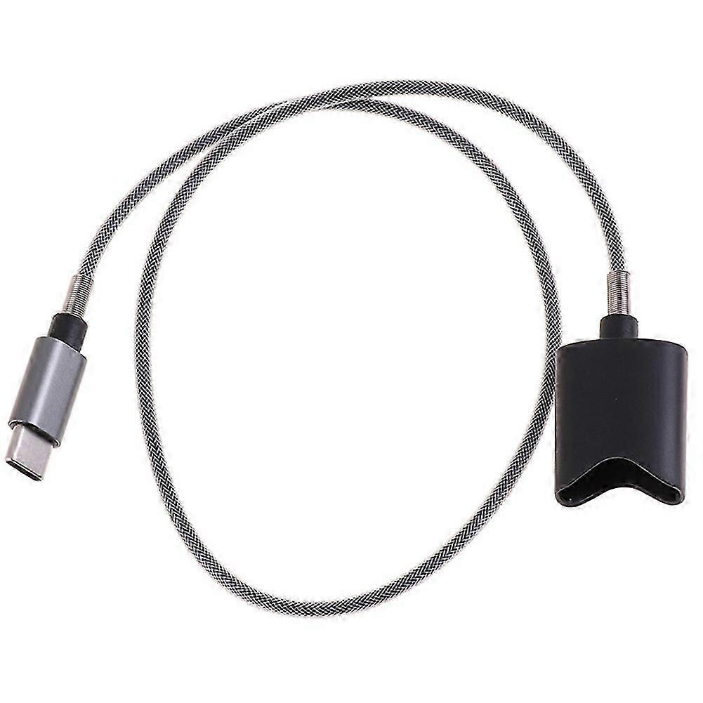 Type C Interface Charging Cable for 45cm (Gray Type-C)  Edition 0125