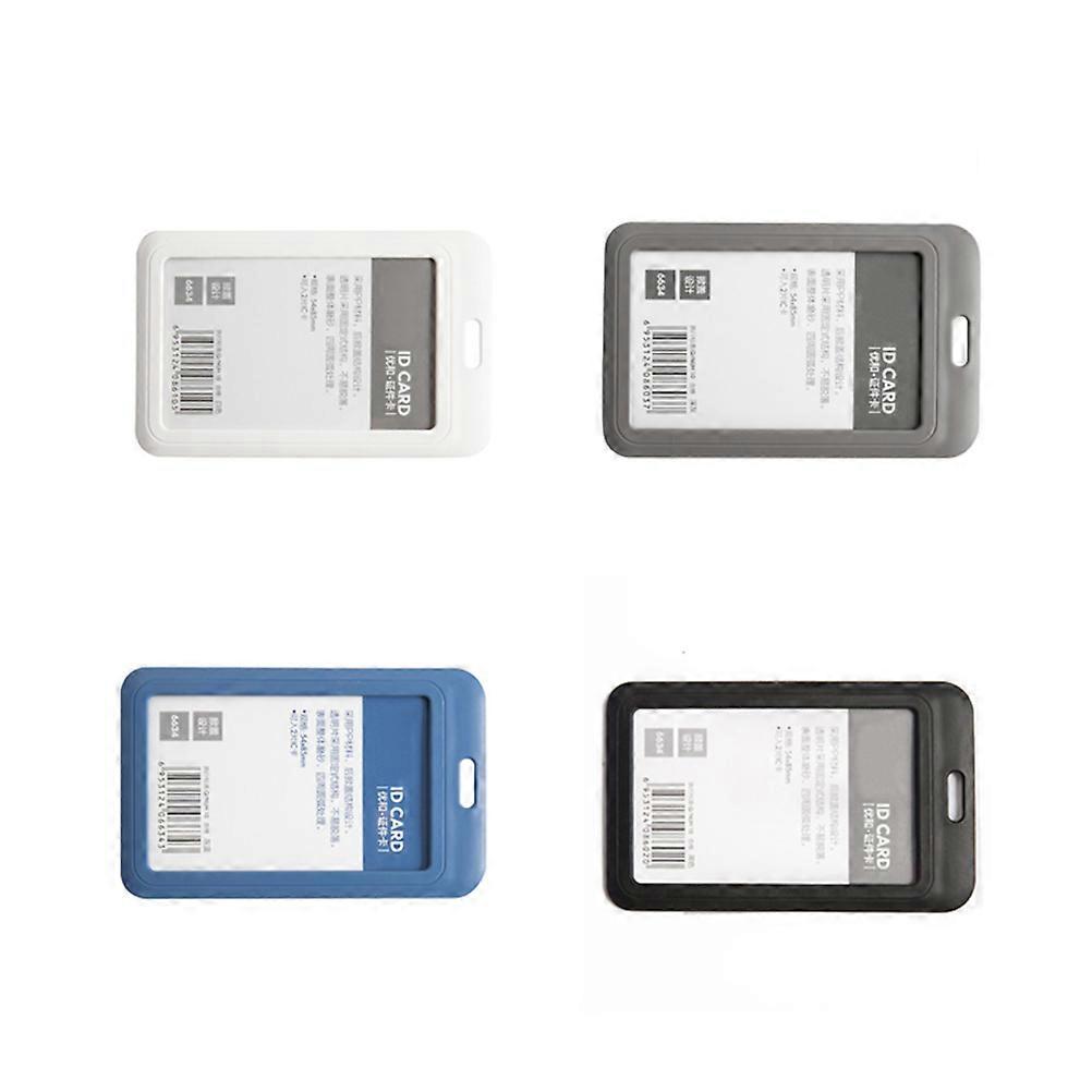 PP Cover Credentials Holder for Storing Things 3Pcs Employee Badge Kit