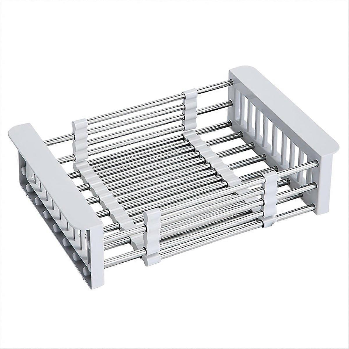 Kitchen Sink Expandable Dish Rack Dish Drain Rack Above Sink