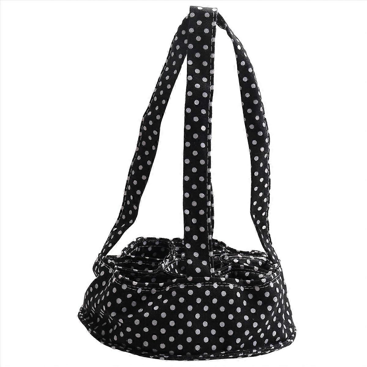 Egg Collection Basket 9 Pockets Canvas