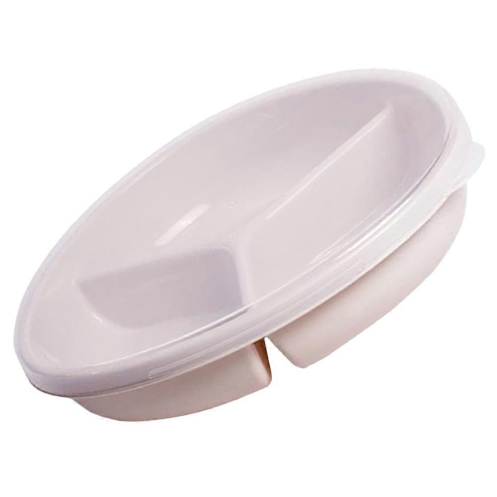 Candy Nut Serving Container 3-Grids Snack Tray for Storing Things Assorted
