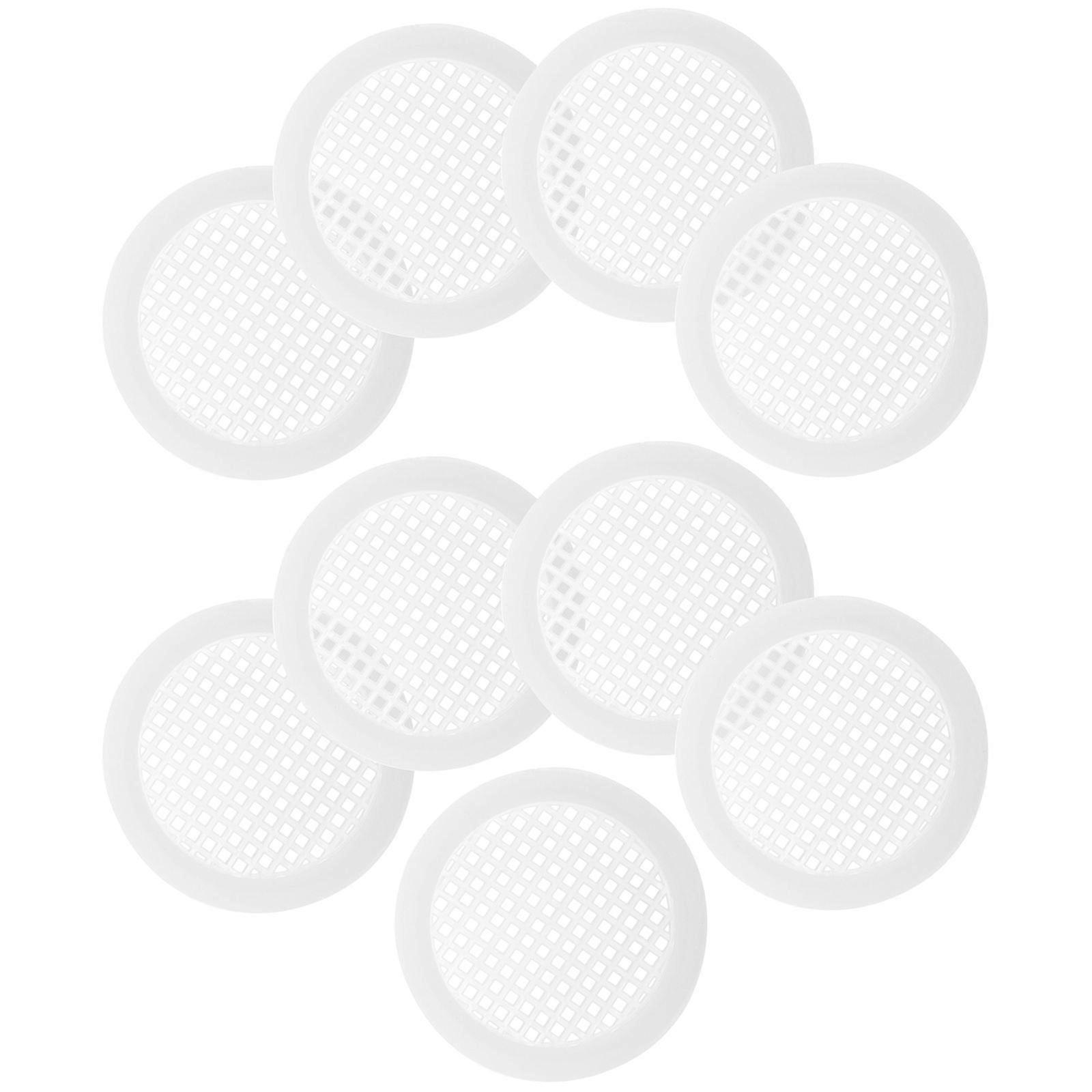 20Pcs Soffit Vent Round Cabinet Air Vent Cover for Kitchen Use Plastic