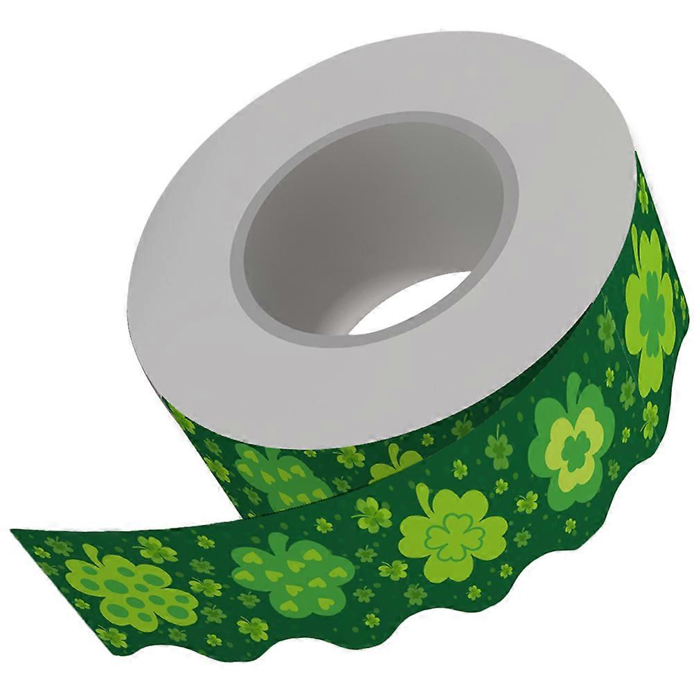 St Patricks Day Classroom Border Paper for Decoration 2 Rolls