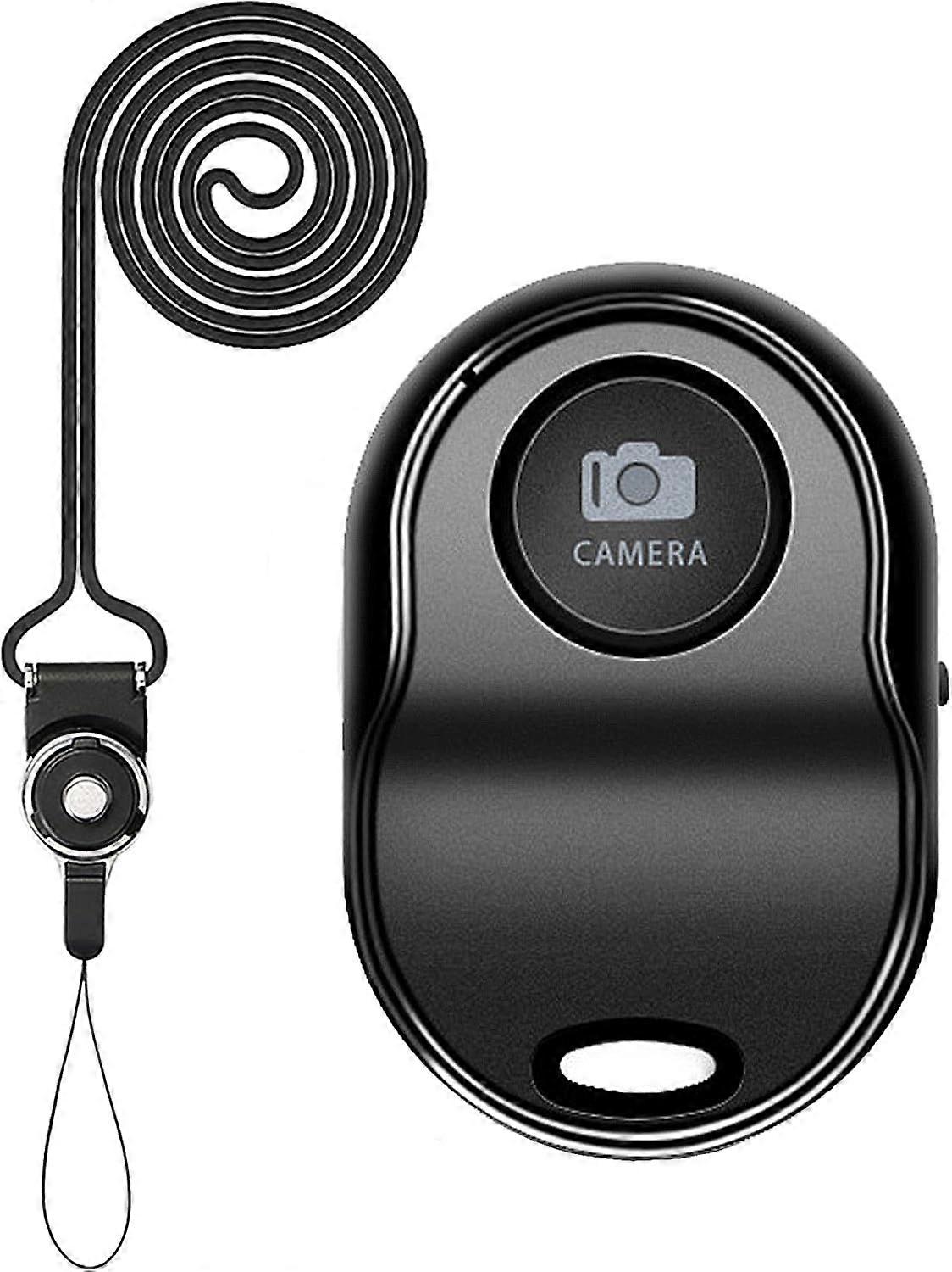 [Upgraded Version] Bluetooth 5.0 Remote Shutter for iPhone and Android Camera Wireless Remote Control Selfie Button for iPad iPod Tablet, HD Selfie C