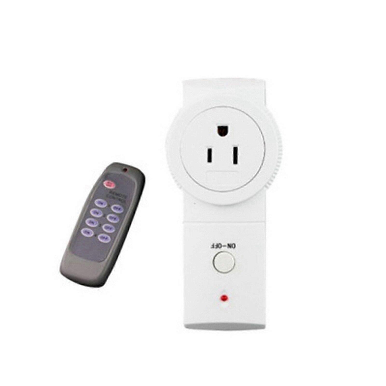 Wireless Smart Remote Control Switch Socket Ts-868-us-4 Wall-mounted 120v 15a Kitchen Household Power