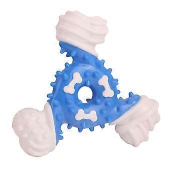 Pet Dog Three Leaf Darts Shape Anti Bite Teeth Grinding Cleaner Chewing Toy