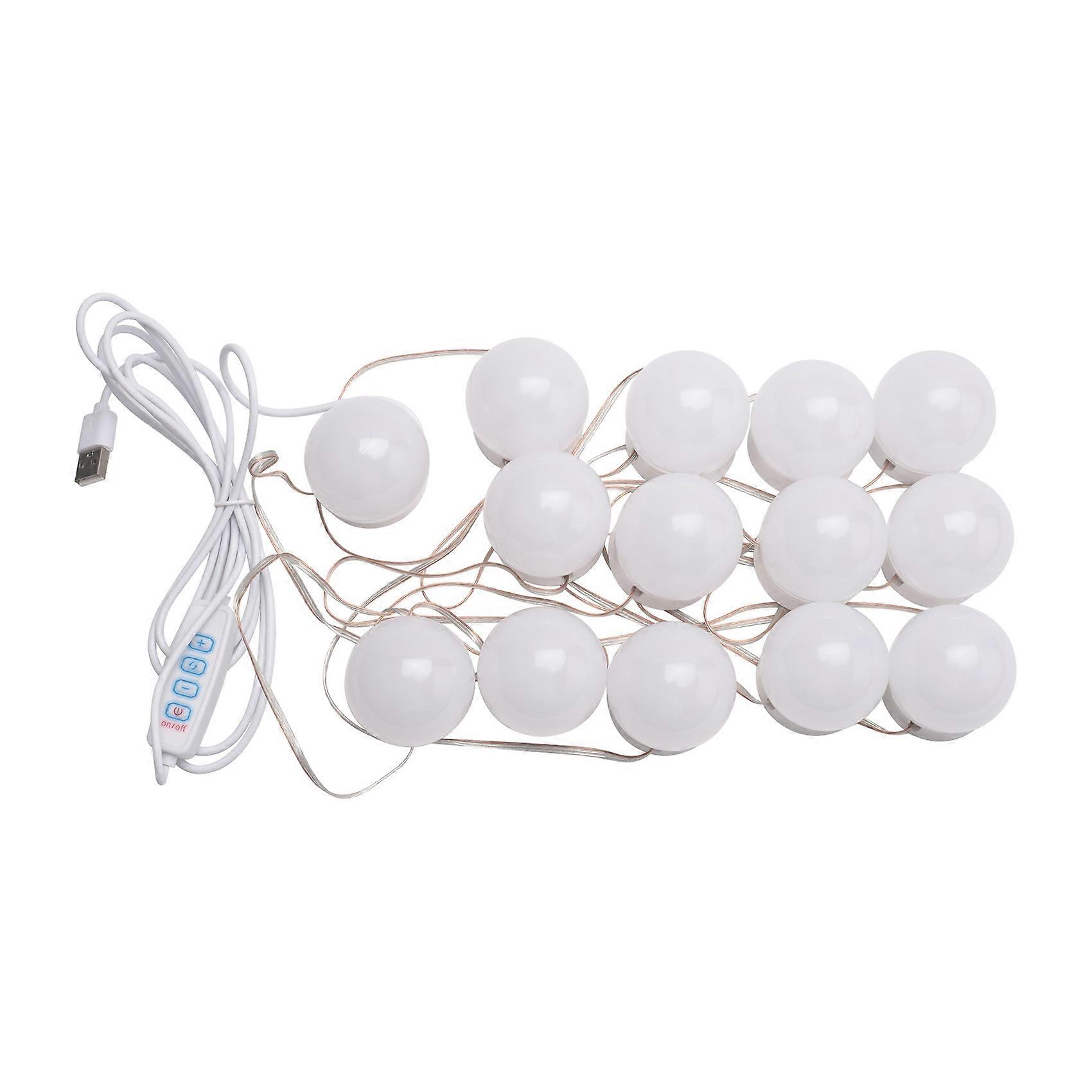 LED Vanity Mirror Lights with 14 Dimmable Bulbs,for Makeup Desk