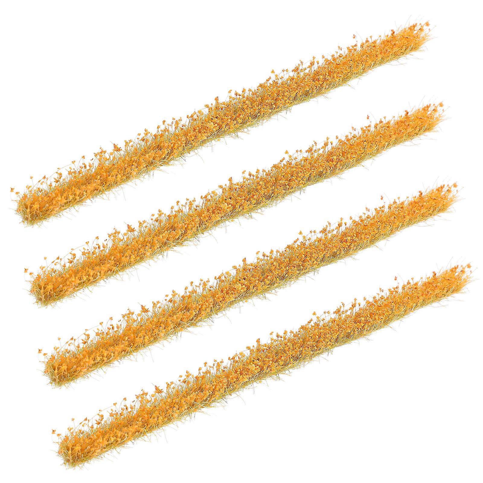 Sand Table Model Train Grass for DIY Decoration Assorted Color Plastic