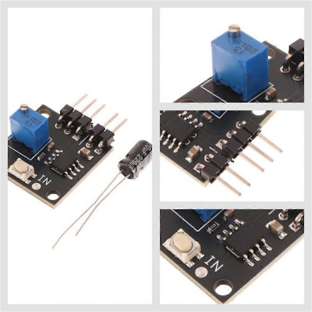 Carte de commande de servo à angle réglable monocanal, module de commande de servo SG90, circuit de commande de servo PWM