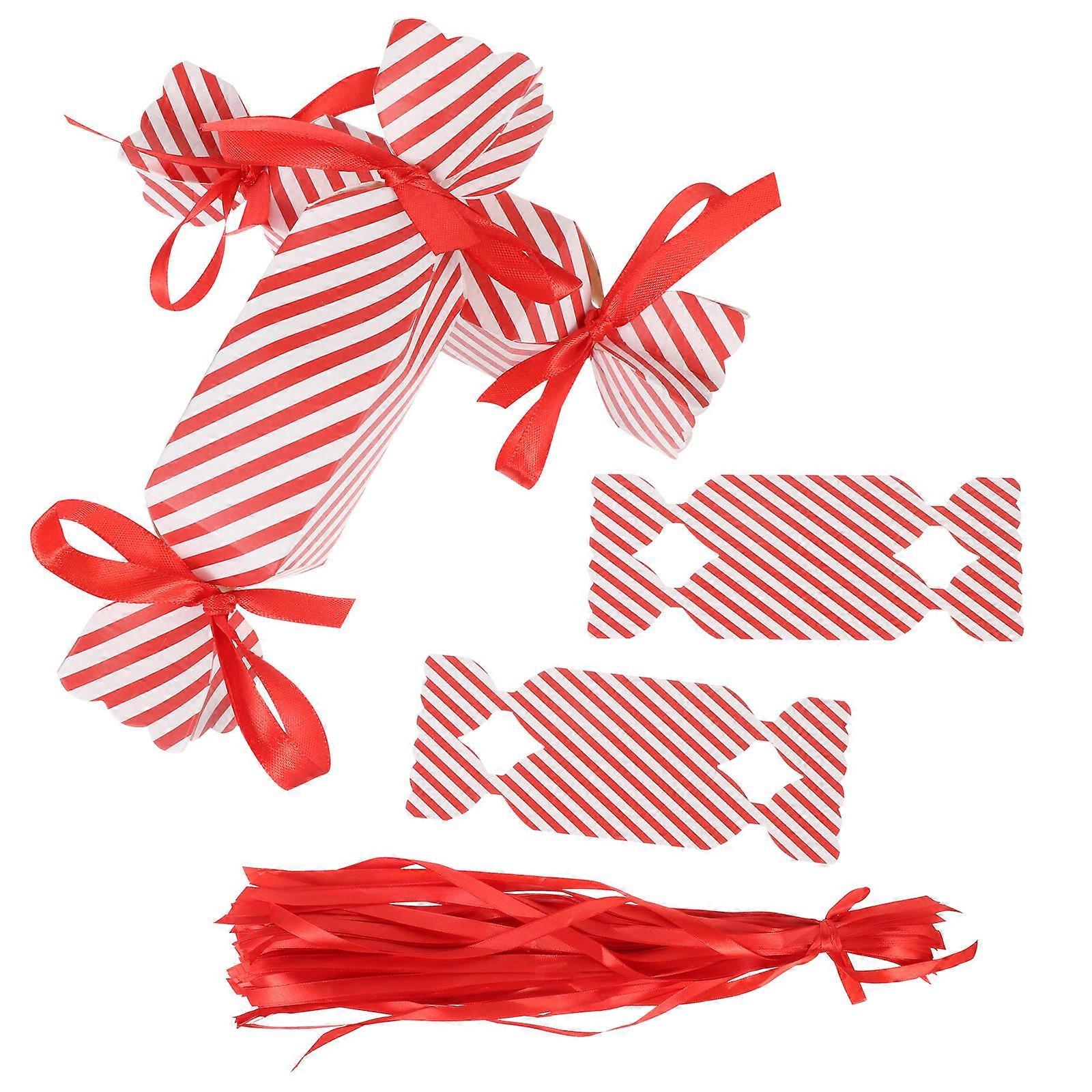 Christmas Candy Boxes Paper Candy Shape Boxes for Storage 150Pcs