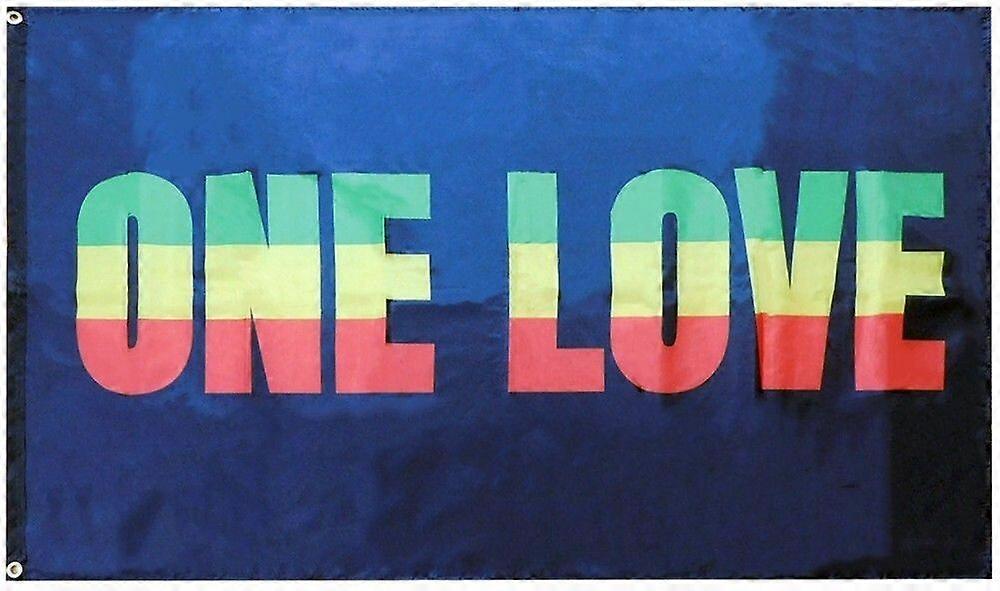 One Love Rasta Flagge VQ0012