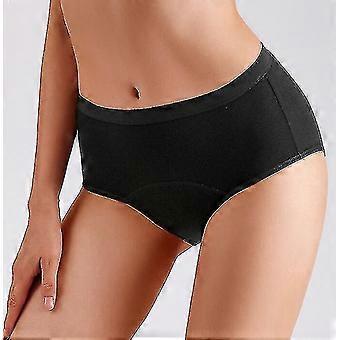 5pc Menstrual Period Underwear For Women Leak Proof Cotton Ladies Panties Briefs