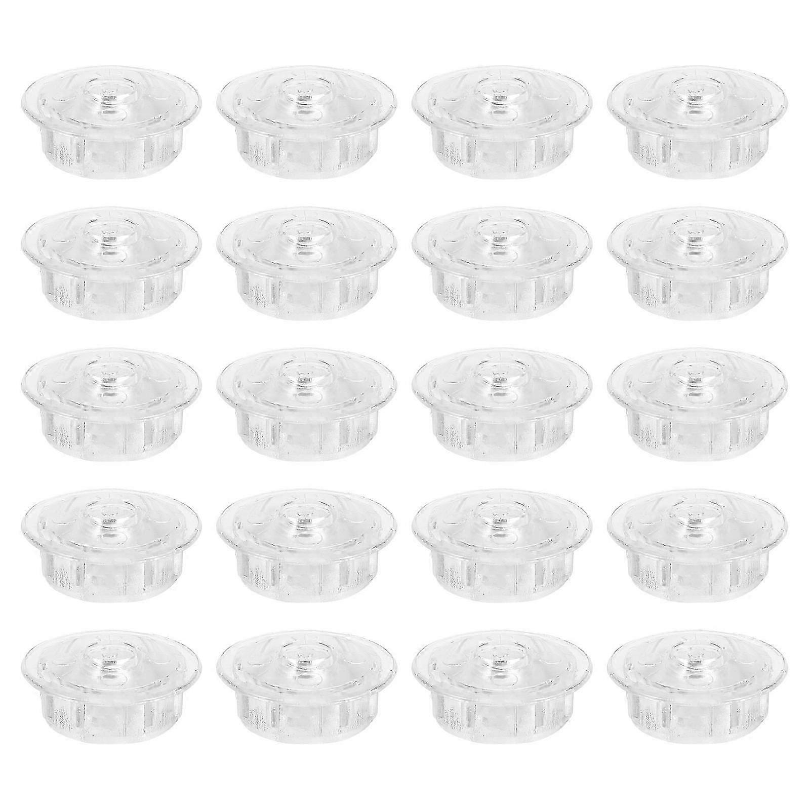20Pcs Blind Bottom Rail Button Plastic Accessories for Window Blinds