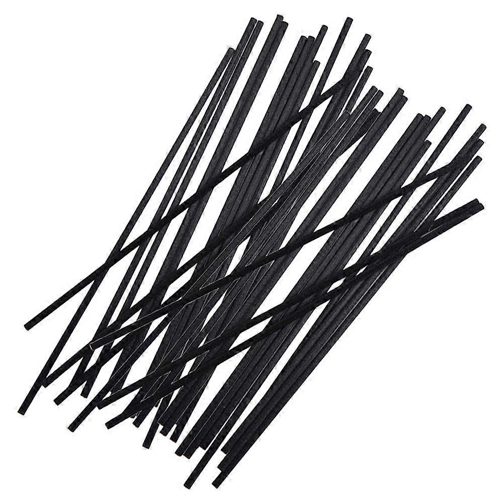 60 Pcs Black Perfume Scent Diffuser Sticks Replacement Diffuser Sticks Reed Diffusers Oil Diffuser Sticks Refills