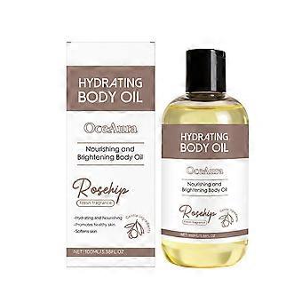 Rosehip Moisturizing Body Oil - Smooths, Softens, Plumps, Brightens, Refreshes Skin, 100ml