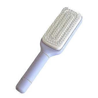 Retractable Hair Brush - Anti Static & Scalp Massage - 1pc