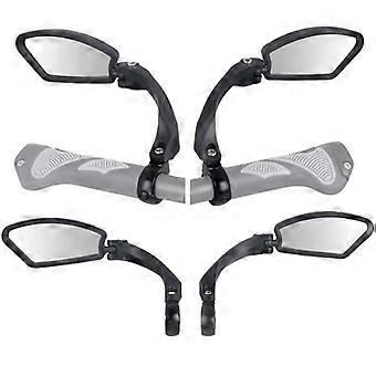 Bicycle Rearview Mirror - YOLISTAR - Set of 2 - Black - Nylon Fiber - Suitable for 21-26mm Handlebars