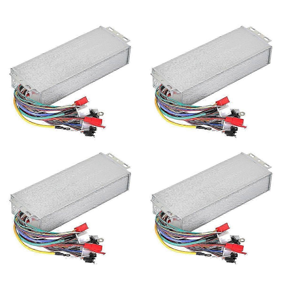 48-72V 2000W DC Brushless Motor Speed Controller, 4 Pack for Electric Bicycle Tricycle Scooter Forklift