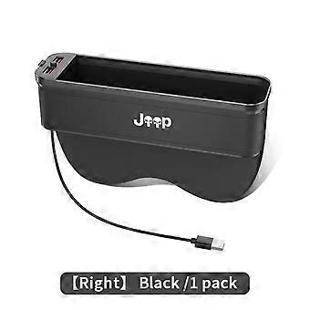 Car Interior Car Interior LED 7-Color Sewn Chair Storage Box For Jeep SRT Cherokee Compass Patriot Renegade Trail-Hawk Wrangler Auto partsMotor Vehicl